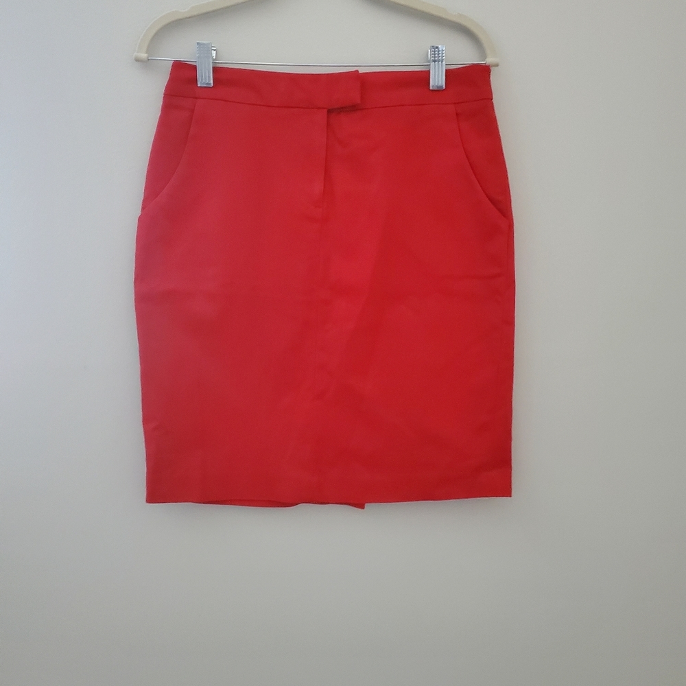 Cynthia Rowley Bright Red Miniskirt, Sz 4